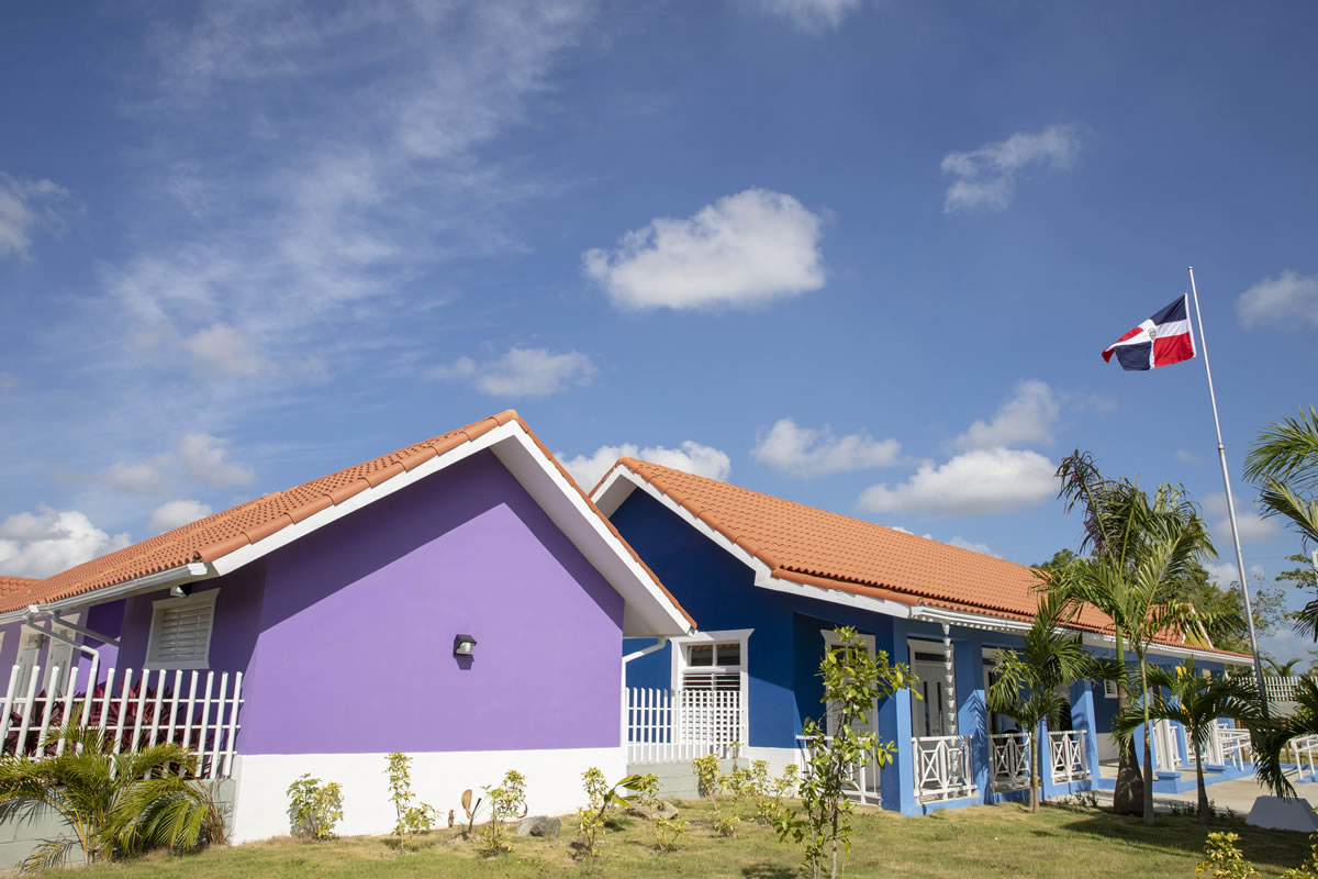  Fachada del CAIPI en el sector Canaán II de Villa Mella, en Santo Domingo Norte