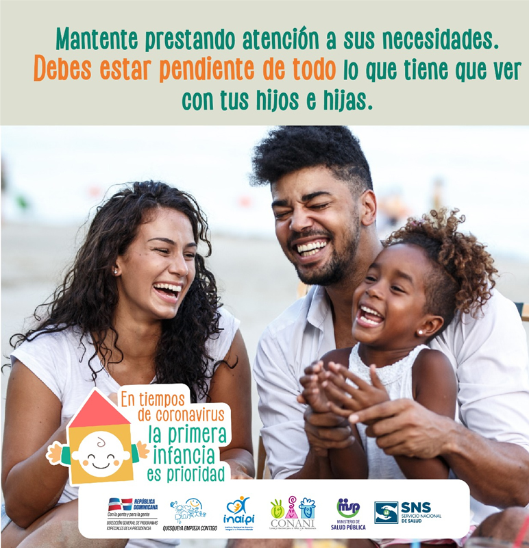 Campaña “En Tiempos de Coronavirus, la Primera Infancia es Prioridad”