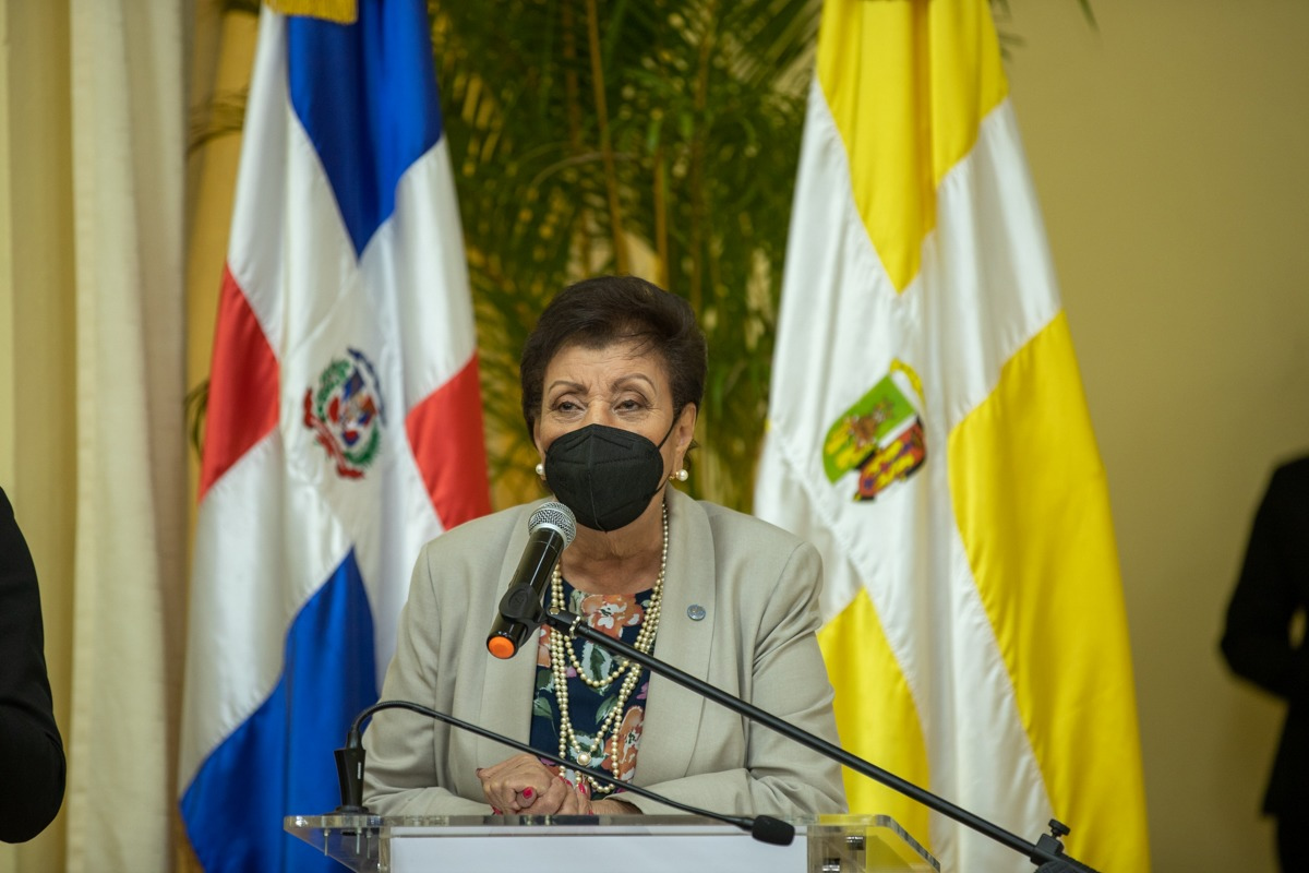 Besaida Manola Santana de Báez, directora ejecutiva del Inaipi