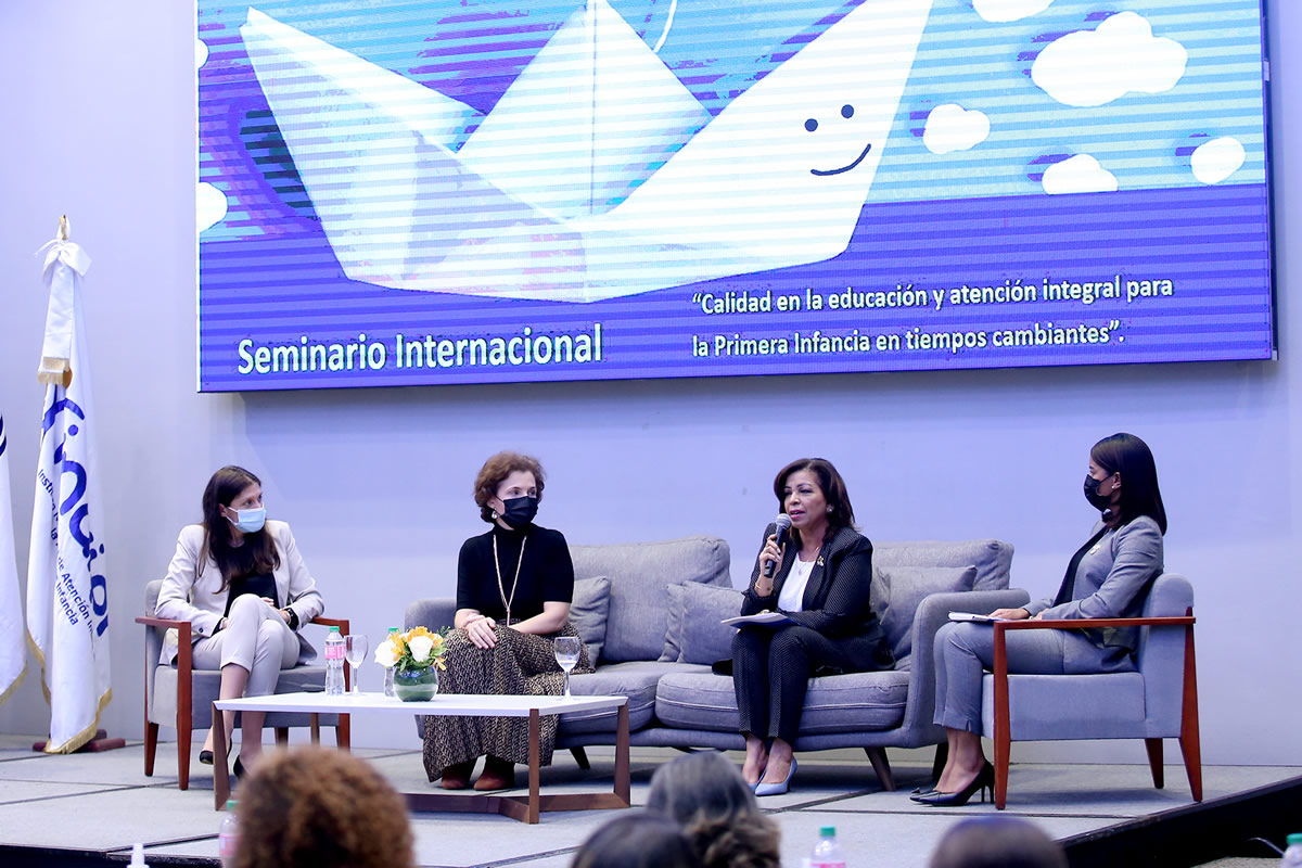 OEI, Gabinete de Niñez y Adolescencia, Ministerio de Educación e Inaipi realizan Seminario Internacional sobre calidad en la educación y atención integral a la Primera Infancia 