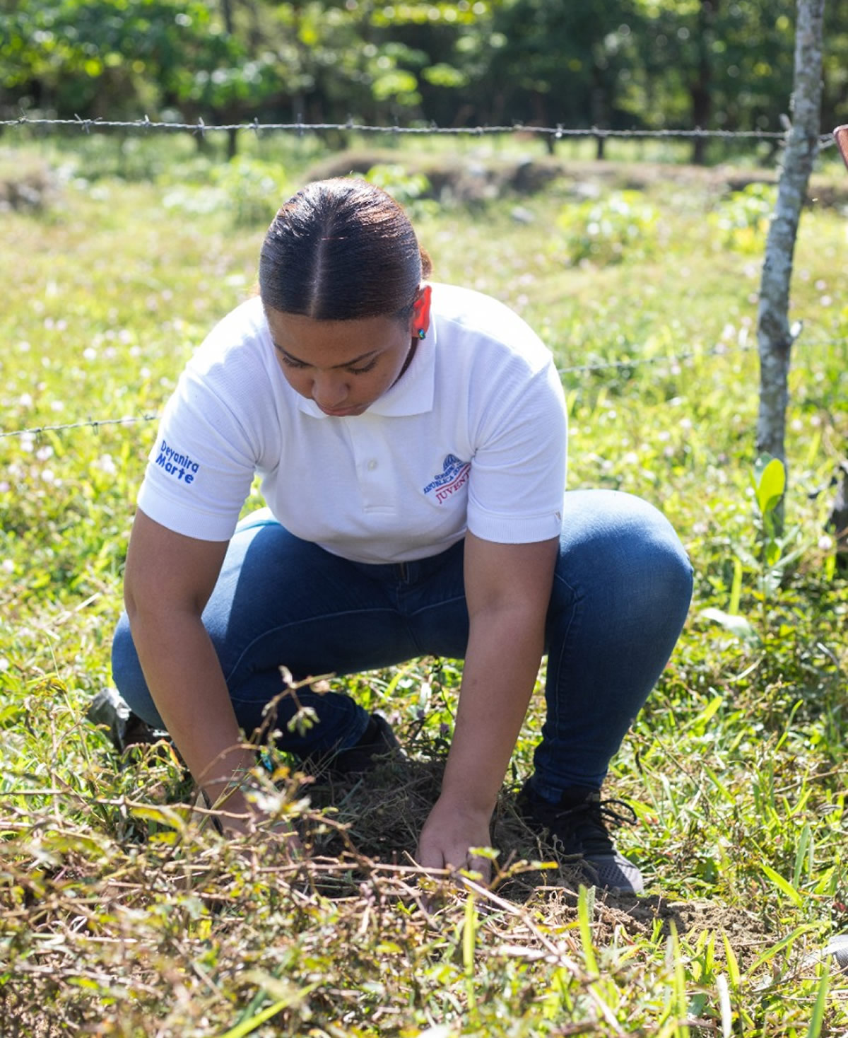 Inaipi planta 170 árboles en jornada de reforestación en la cuenca del Río Yuna 