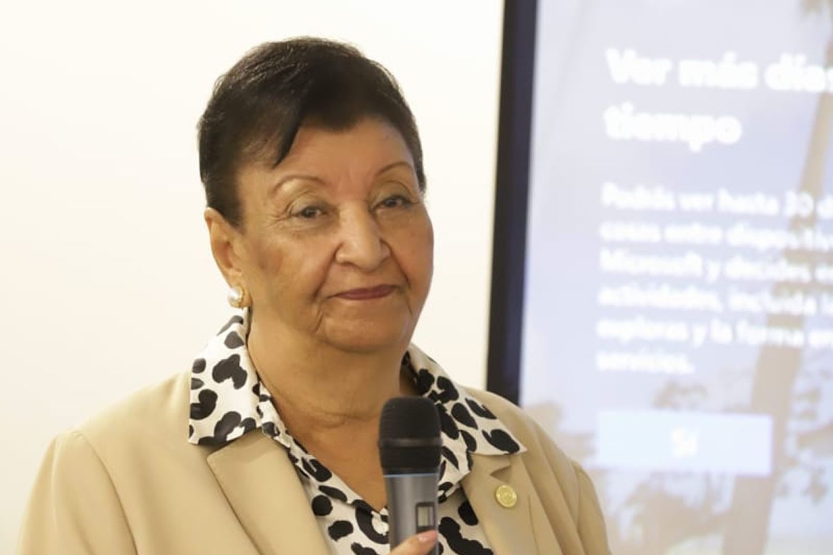 Besaida Manola Santana de Báez, directora del Inaipi
