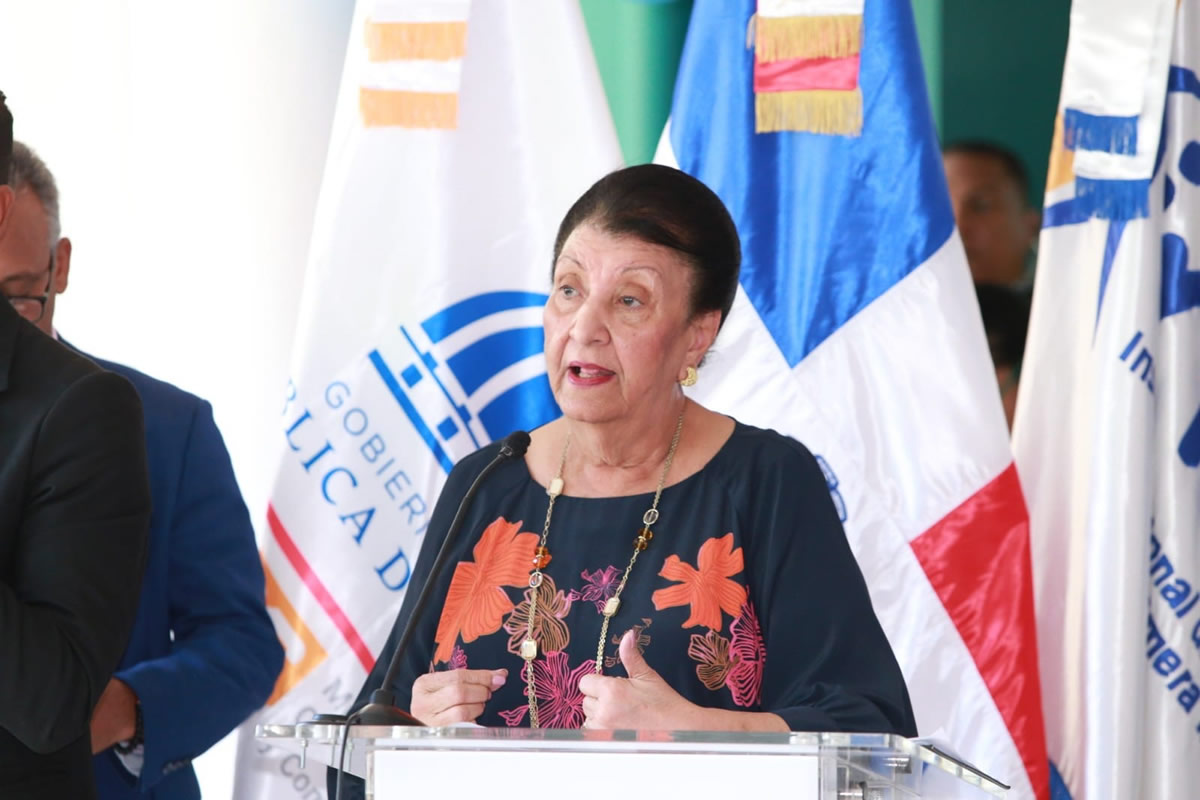 Besaida Manola Santana de Báez, directora ejecutiva del Inaipi