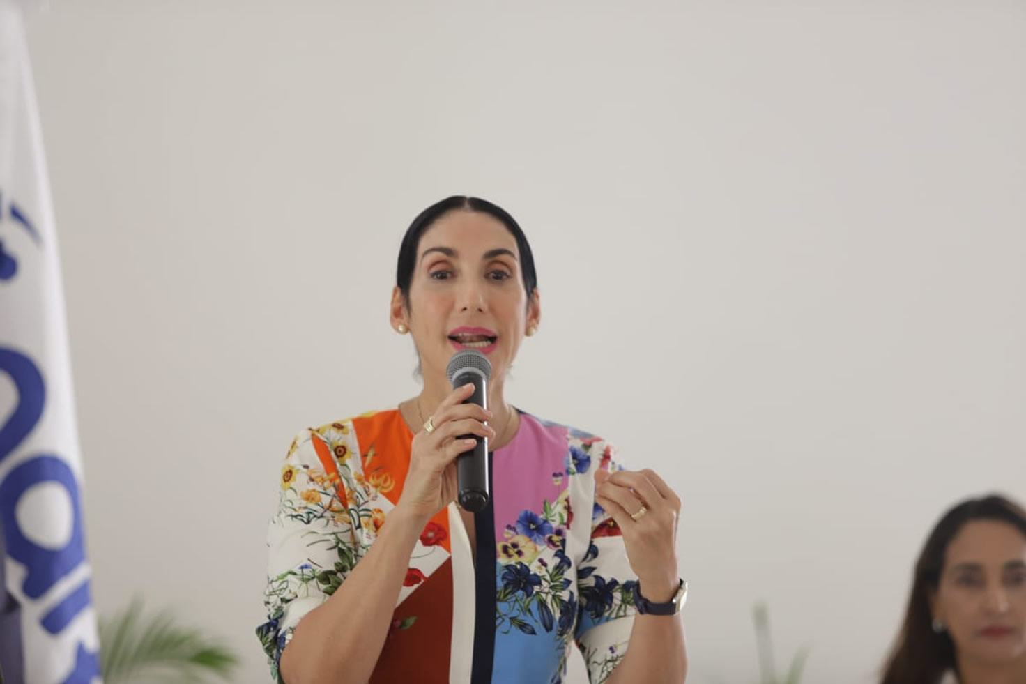 Raquel Arbaje, primera dama y presidenta del Gabinete de Niñez y Adolescencia 
