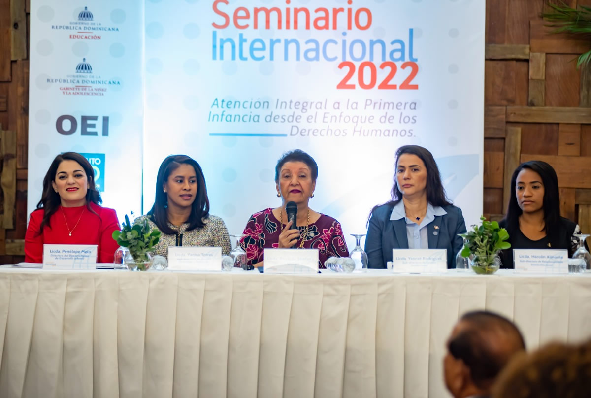 Besaida Manola Santana, directora ejecutiva del Inaipi, anuncia Seminario Internacional 2022