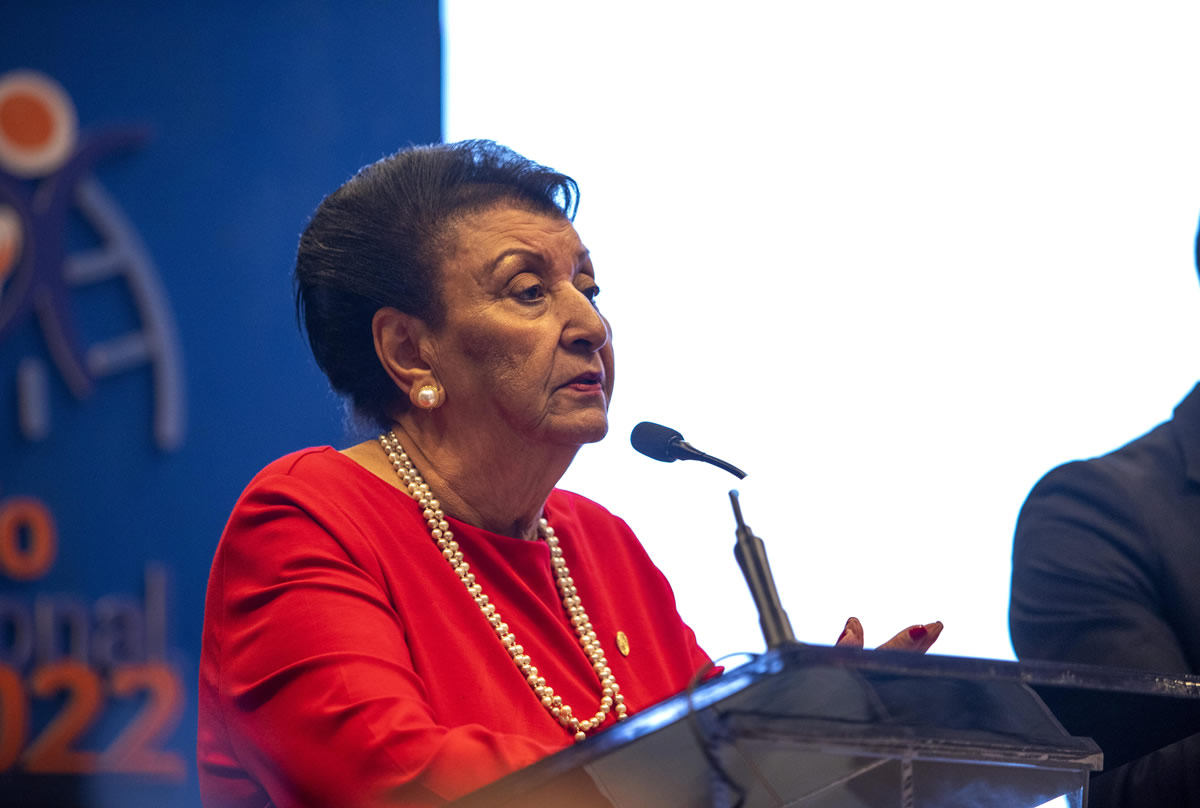 Besaida Manola Santana de Báez, directora ejecutiva del Inaipi
