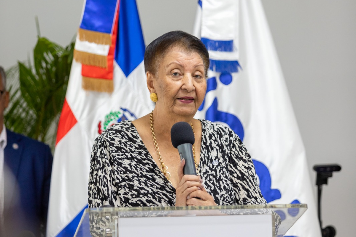 Besaida Manola Santana de Báez, directora ejecutiva del INAIPI