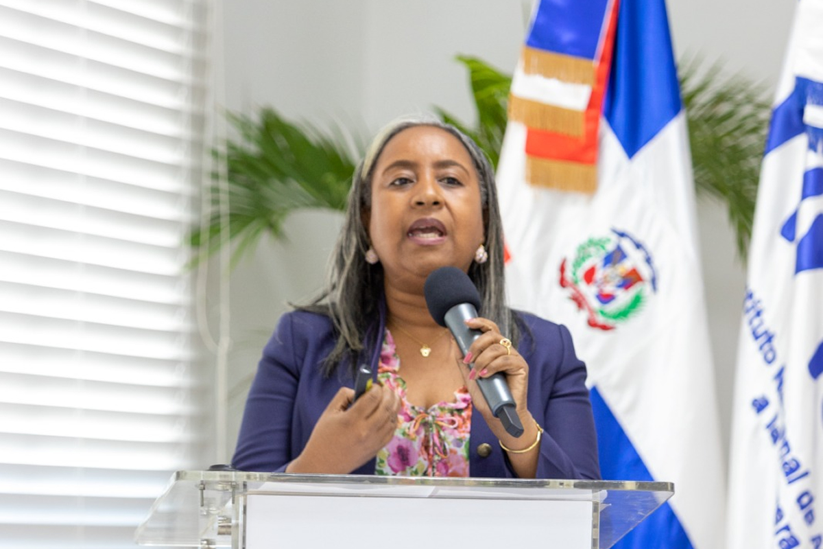 Keila Cruz, encargada del Departamento de Participación Comunitaria del INAIPI
