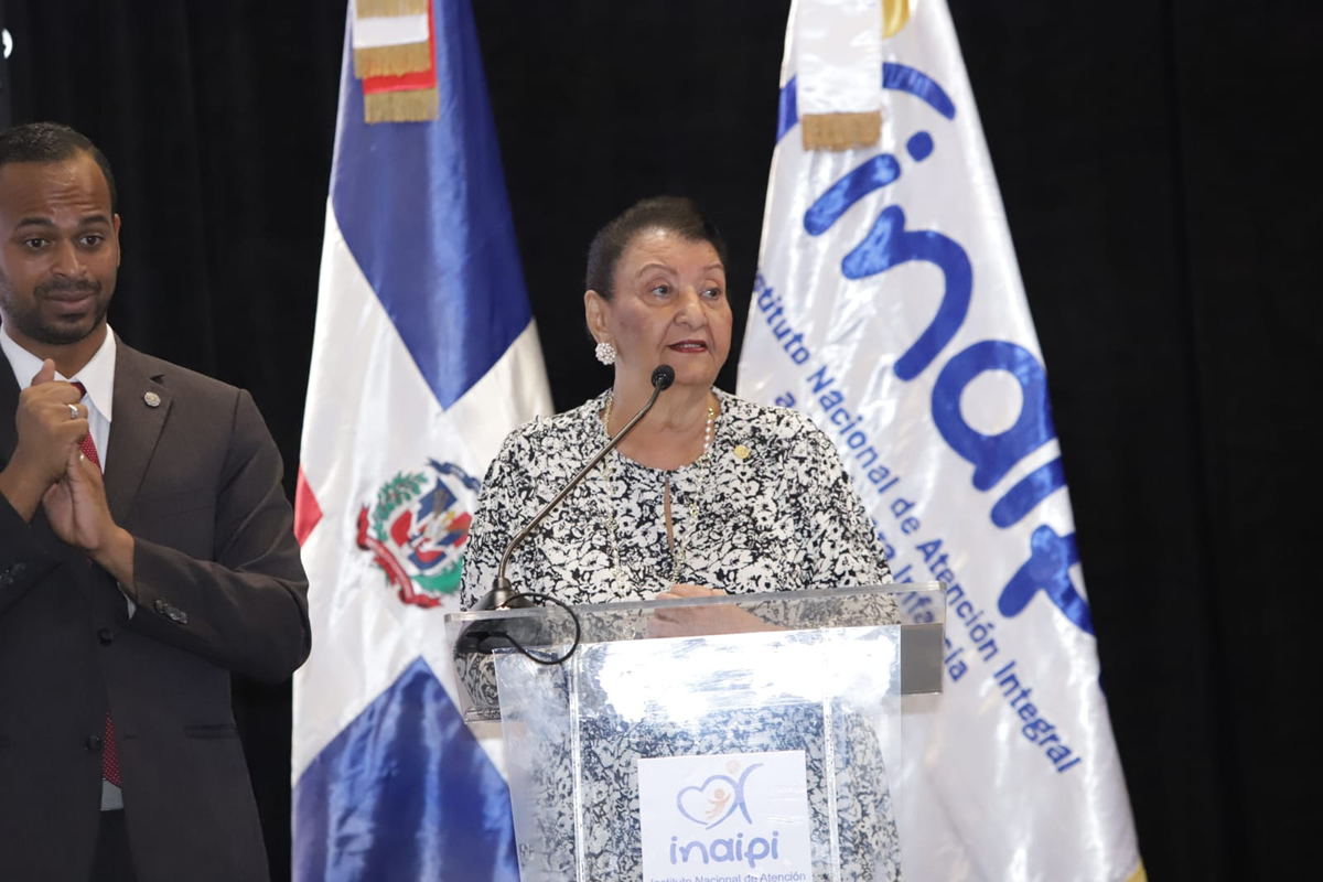 Besaida Manola Santana de Báez, directora ejecutiva del Inaipi
