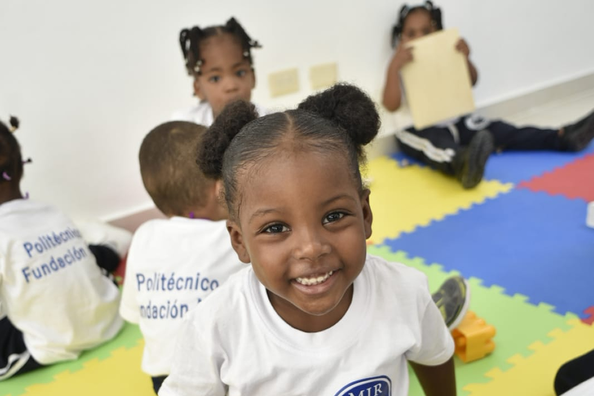 Niña sonriente