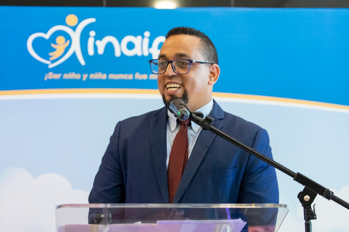 Franklin Marte, fotógrafo del INAIPI 