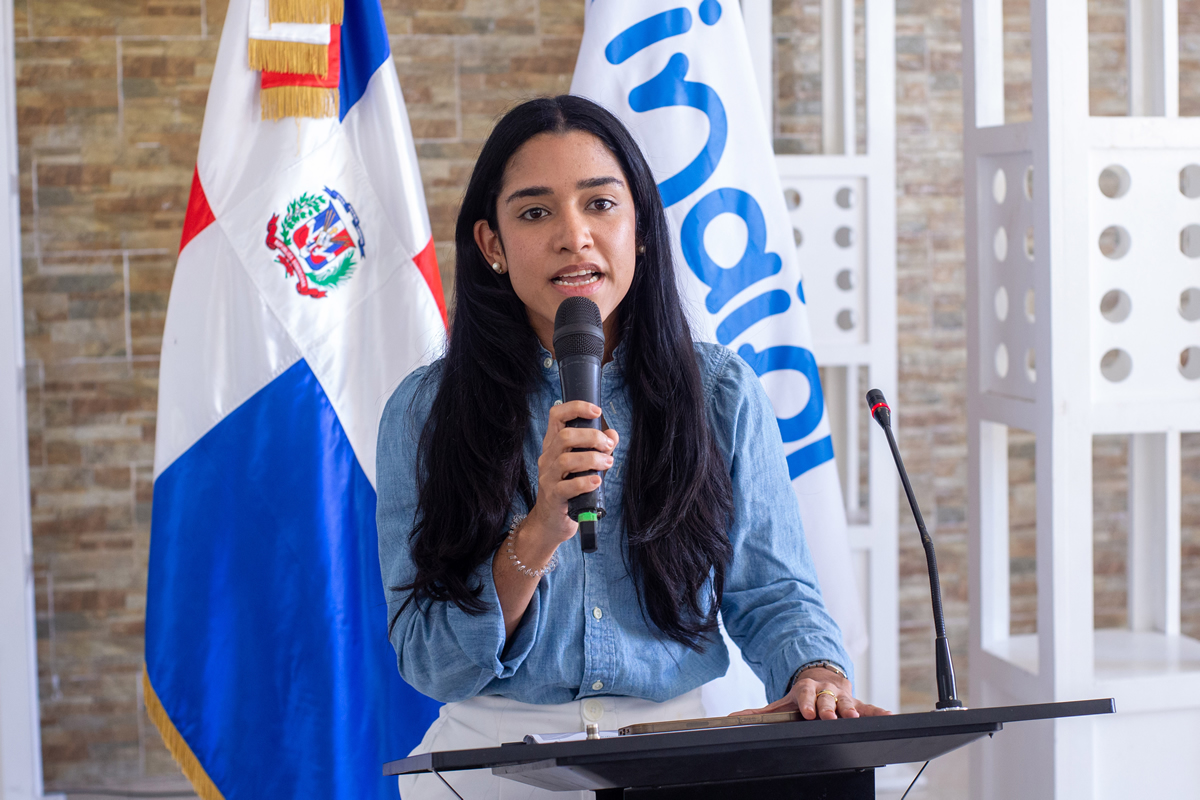 Francina Guerrero, encargada del Departamento del Departamento Técnico Multidisciplinario