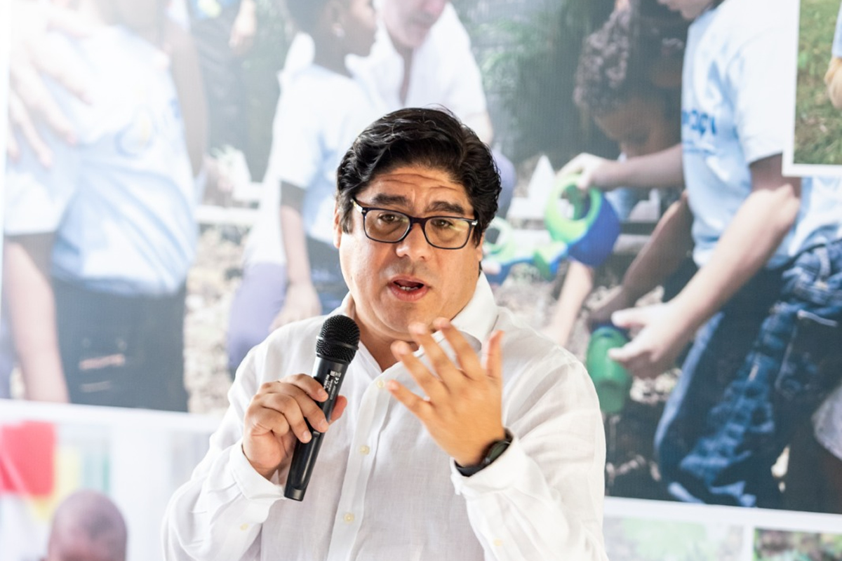 Rodrigo Castañeda; representante de la FAO en el país