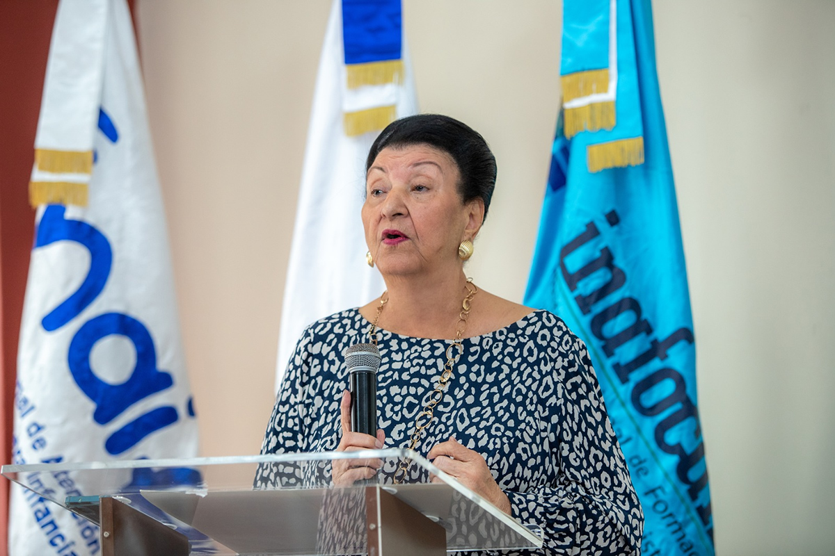 Besaida Manola Santana, directora ejecutiva del INAIPI