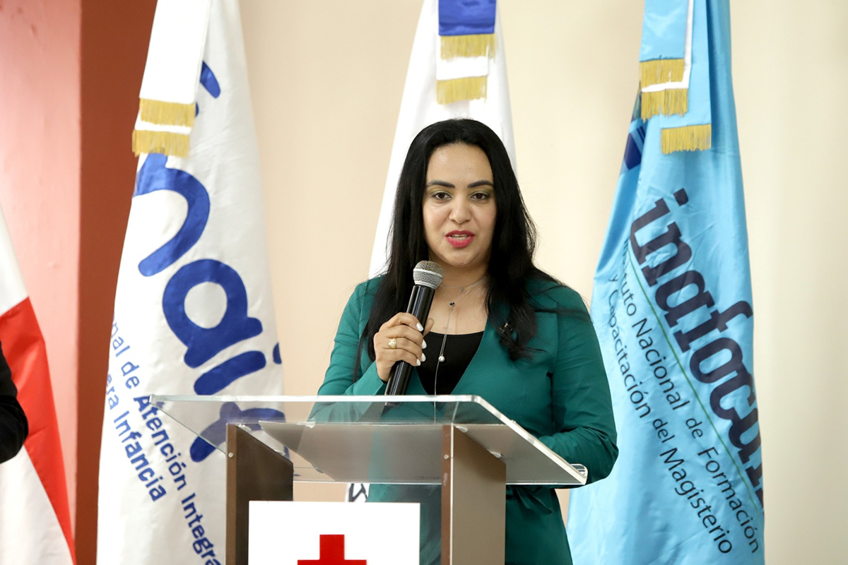 Florangel Araujo coordinadora Docente del Departamento de Formación Continua del INAFOCAM