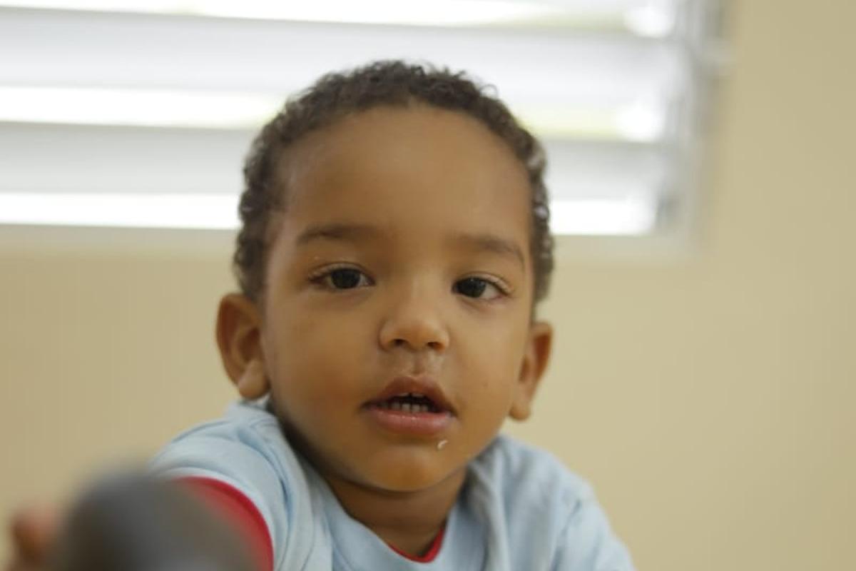 Niño en la estancia