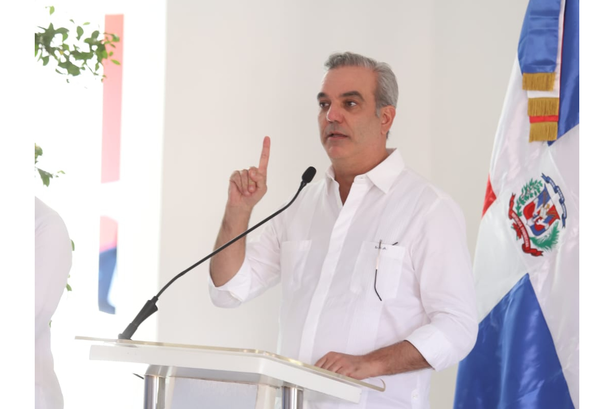 Luis Abinader, presidente de la República