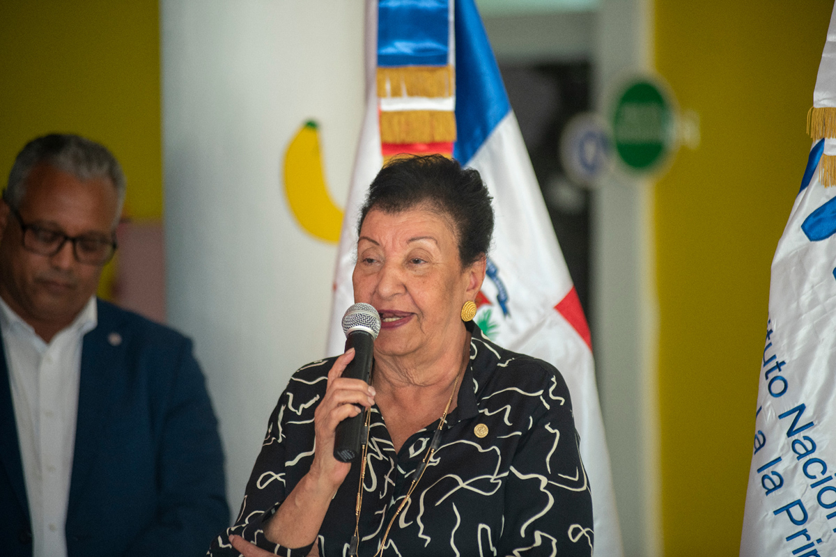 Besaida Manola Santana de Báez, directora ejecutiva del Inaipi