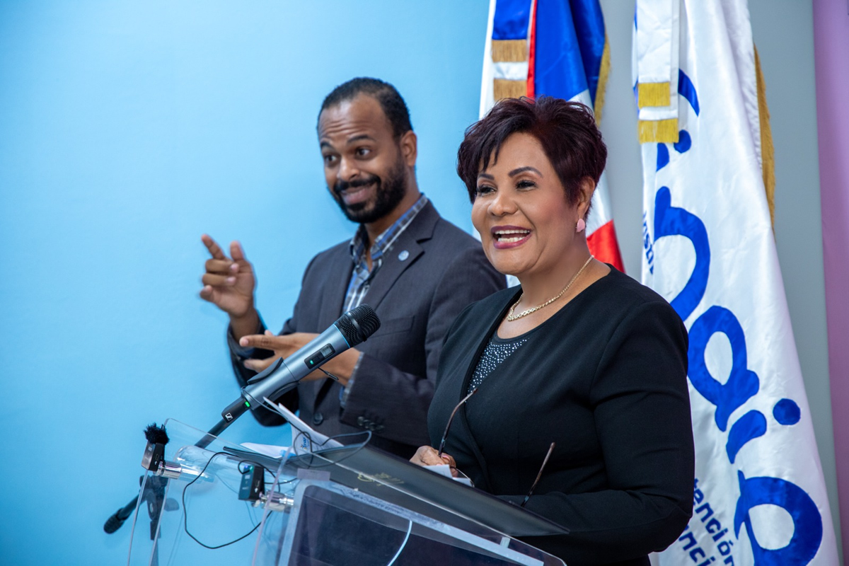 Josefa Castillo Rodríguez, directora ejecutiva del Instituto Nacional de Atención Integral a la Primera Infancia (INAIPI)