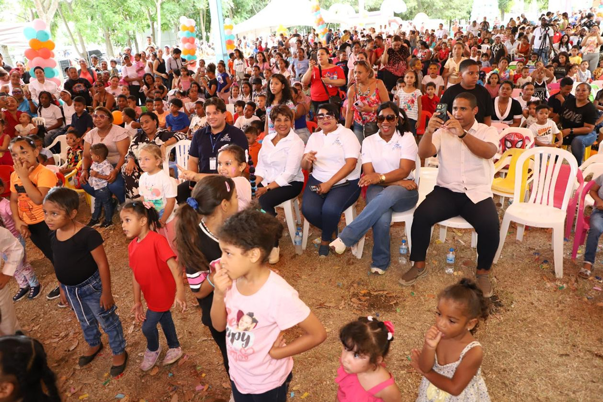 Participantes de la actividad mi verano en familia