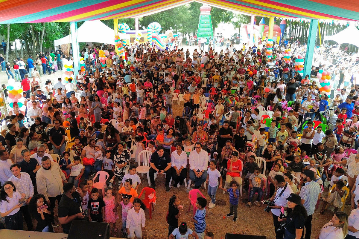 Participantes de la actividad mi verano en familia