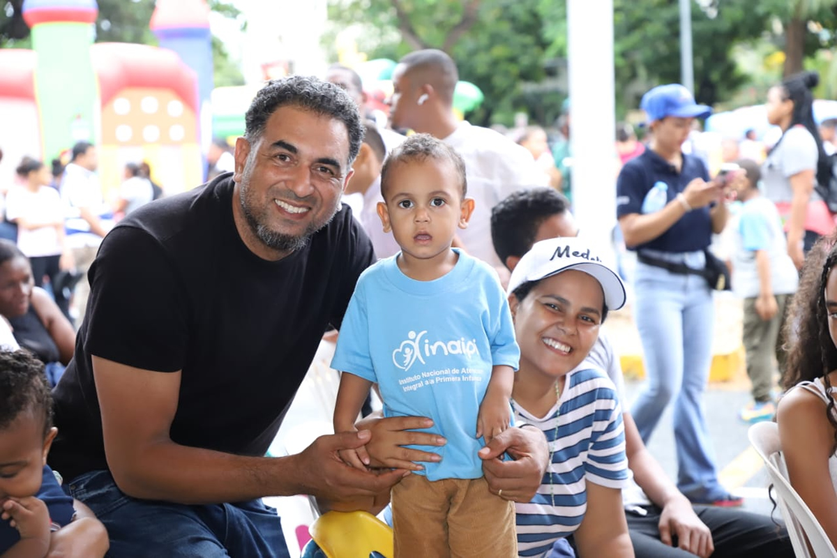 Familia presente en la actividad “Mi Verano en Familia”