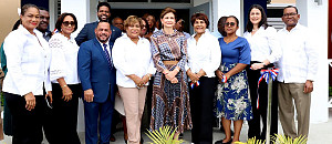 Raquel Peña, vicepresidenta de la República, junto a Josefa Castillo, directora ejecutiva del Instituto Nacional de Atención Integral a la Primera Infancia (INAIPI) encabezaron inauguración del Centro de Atención Integral a la Primera Infancia (CAIPI) “El Castillo”