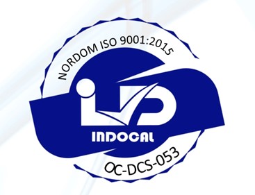 Certificación del sistema de gestión de la calidad según NORDOM ISO 9001:2015, otorgada por INDOCAL